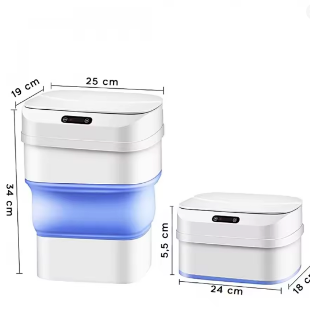 Cubo de Basura Inteligente Waste Fold - Azul
