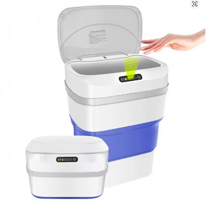 Cubo de Basura Inteligente Waste Fold - Azul